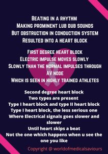 Heart block poem